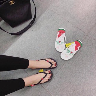 Dép tông dưa hấu cao su