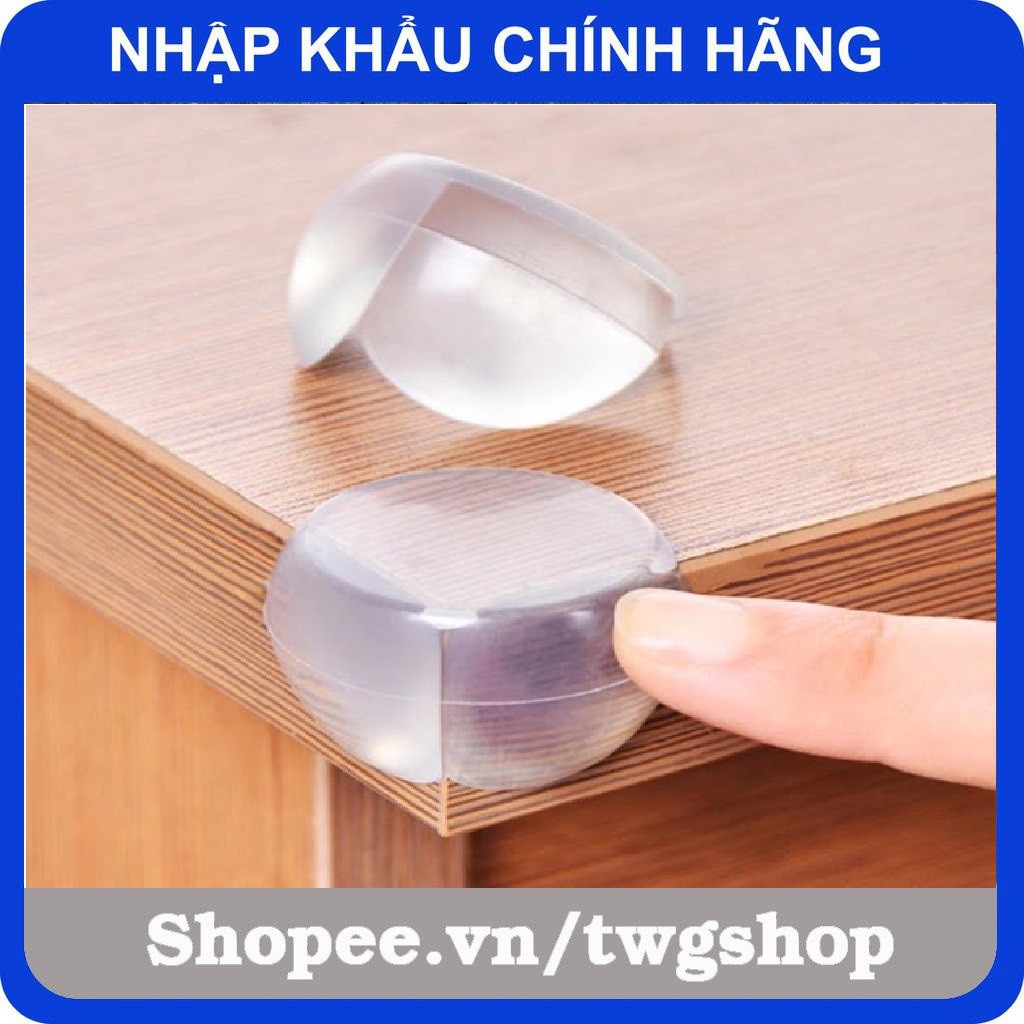 Bọc cạnh bàn silicon, bọc góc bàn, an toàn cho bé và người già