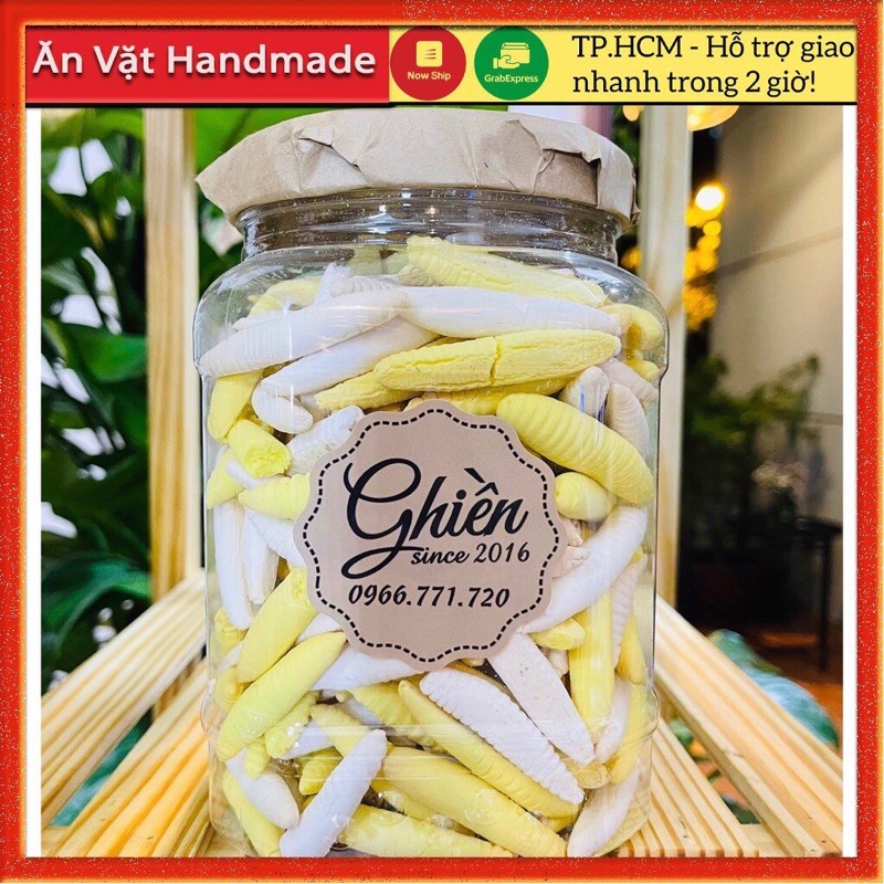 500Gr BÁNH SÙNG NHÍ MIX NHIỀU VỊ - GHIỀN ĂN VẶT