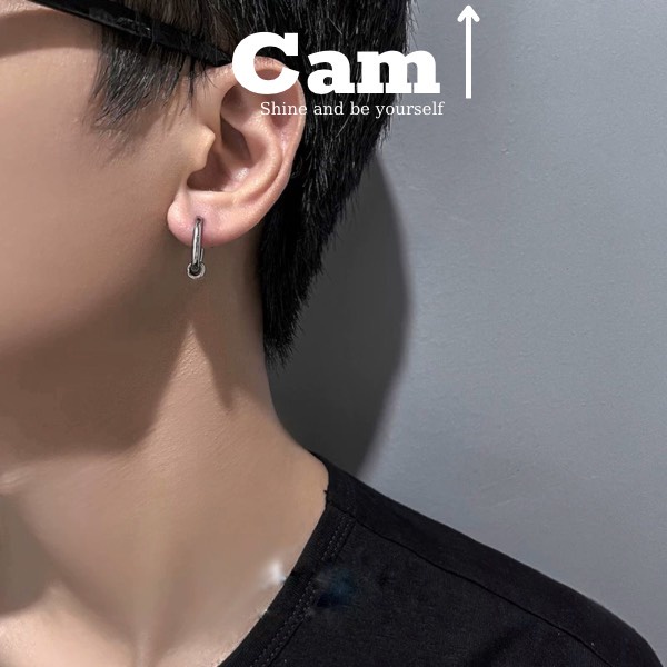 Khuyên Tai Kẹp Tròn Nam Nữ Bạc Không Cần Xỏ Lỗ  GIÁ 1 CHIẾC Đơn Giản Đẹp Nhỏ Xinh Cao Cấp - Hoa Tai Hipper - Maxshopdoc