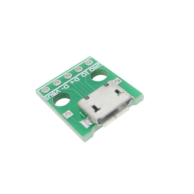 Đầu Chuyển Đổi Micro Usb Sang Dip 2.54mm 5pin B Type B Pcb