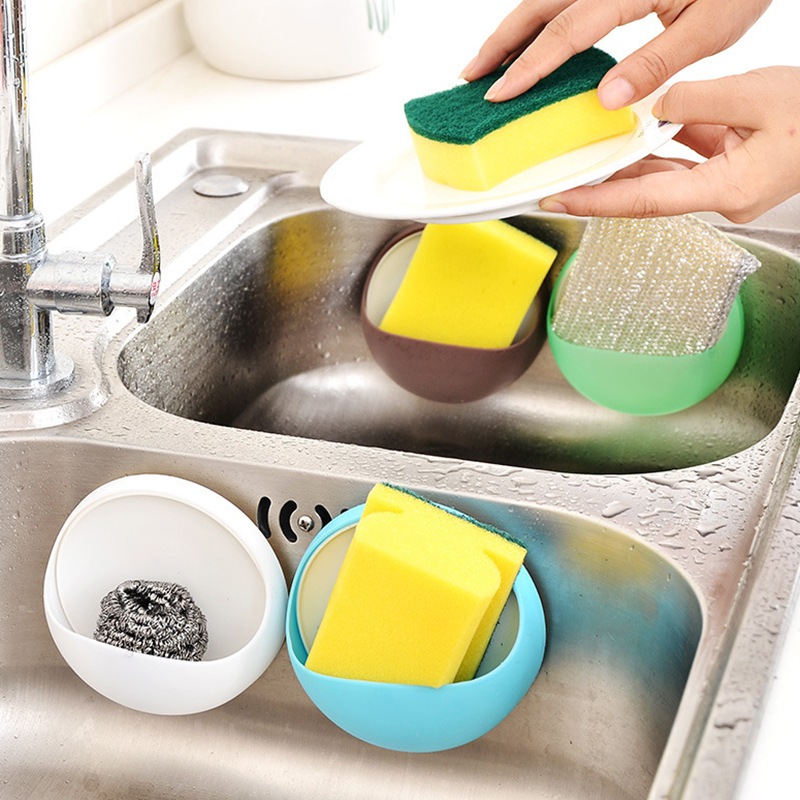 1pc Home Bathroom Suction Suction Soap Box Soap Holder Soap Box