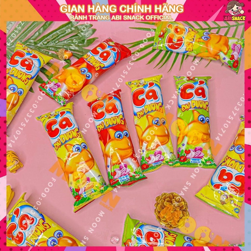 Bánh cá đại dương snack ăn vặt trường học