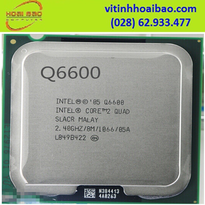 cpu Q6600 và fan zin socket 775