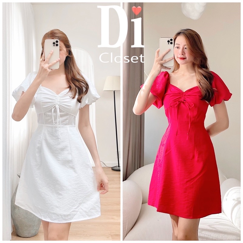 Đầm rút ngực DiCloset - HÌNH THẬT SHOP CHỤP