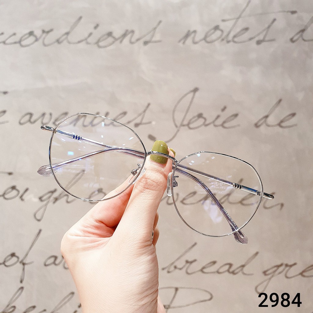 [Nhận Cắt Tròng Cận, Loạn, Viễn] Gọng Kính Cận Thời Trang Moss Store Dáng Tròn Sang Trọng 2984 | BigBuy360 - bigbuy360.vn