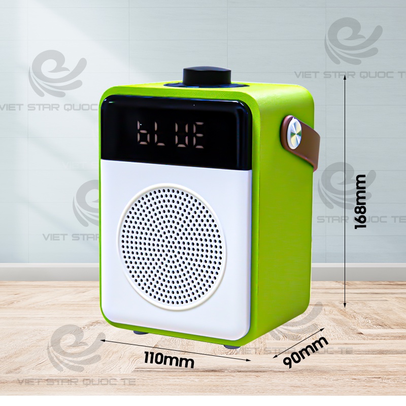 Loa bluetooth Việt Star Quốc Tế VS-1 5.0 màn hình LED ,sạc nhanh 3 giờ dung lượng pin 600mA-Hàng Chính Hãng