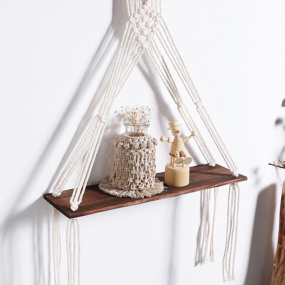 Bảng Gỗ Treo Tường Trang Trí Phong Cách Boho 1|Thảm Treo Tường Trang Trí Nội Thất Đẹp Mắt