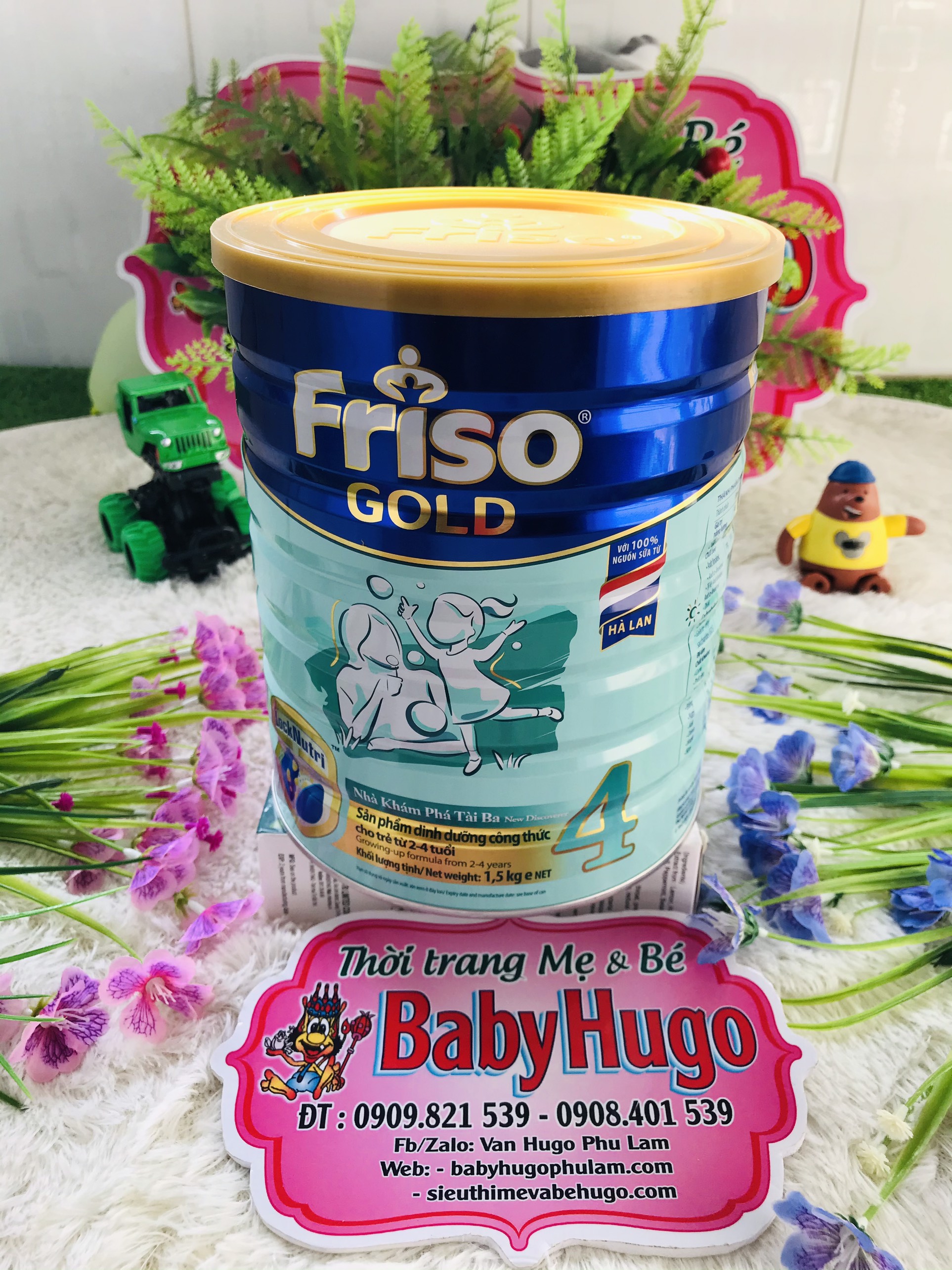 Sữa Friso Gold 4  900g/1.5kg  cho trẻ 2-6 tuôi