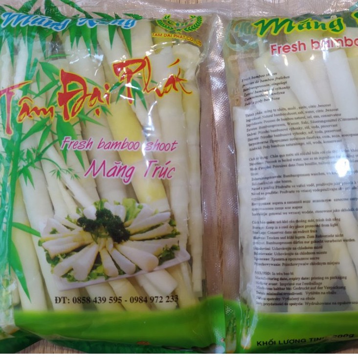 10 gói măng trúc nhỏ Tâm Đại Phát đặc sản Tây Bắc