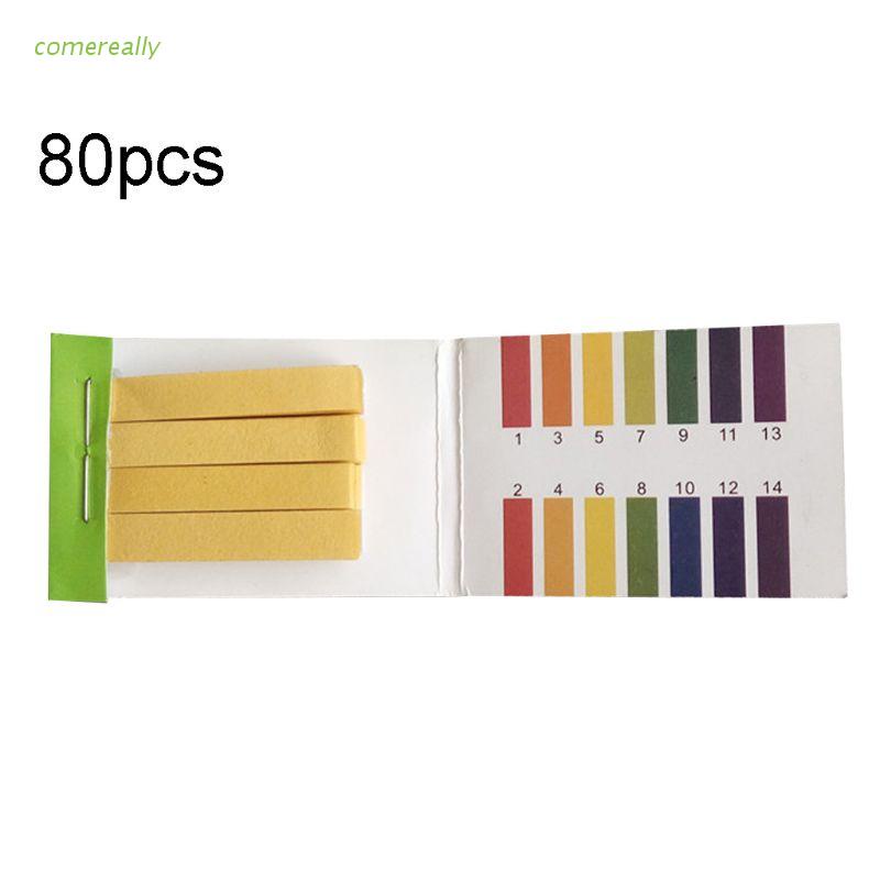 Set 80 giấy quỳ tím thử độ pH tiện dụng đa năng 1-14 acidic