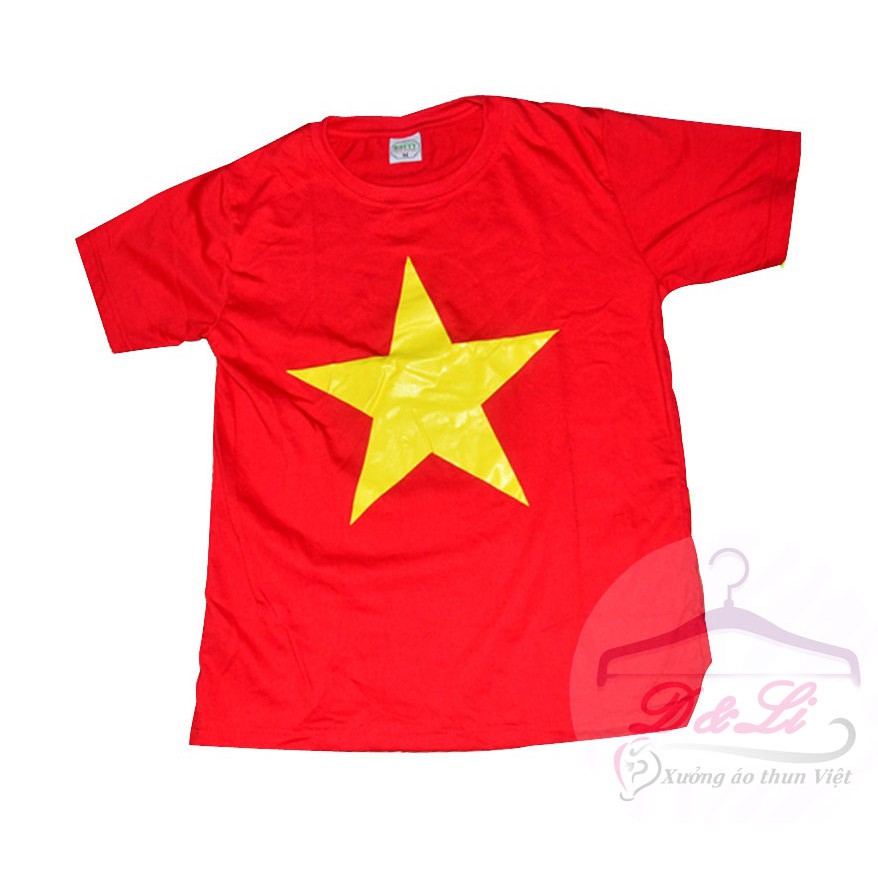 Áo thun cờ đỏ sao vàng (Size S, M, L, XL, XXL) đẹp