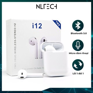 [ HÀNG CAO CẤP ] Tai nghe bluetooth inpods i12 TWS - Lỗi đổi mới trong vòng 30 ngày