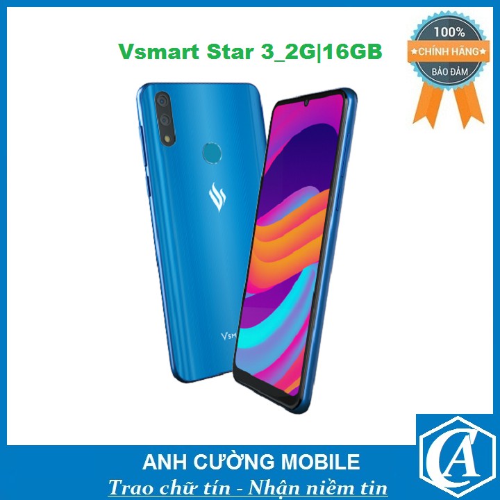 Điện thoại Vsmart Star 3 (2GB/16GB) - Hàng chính hãng