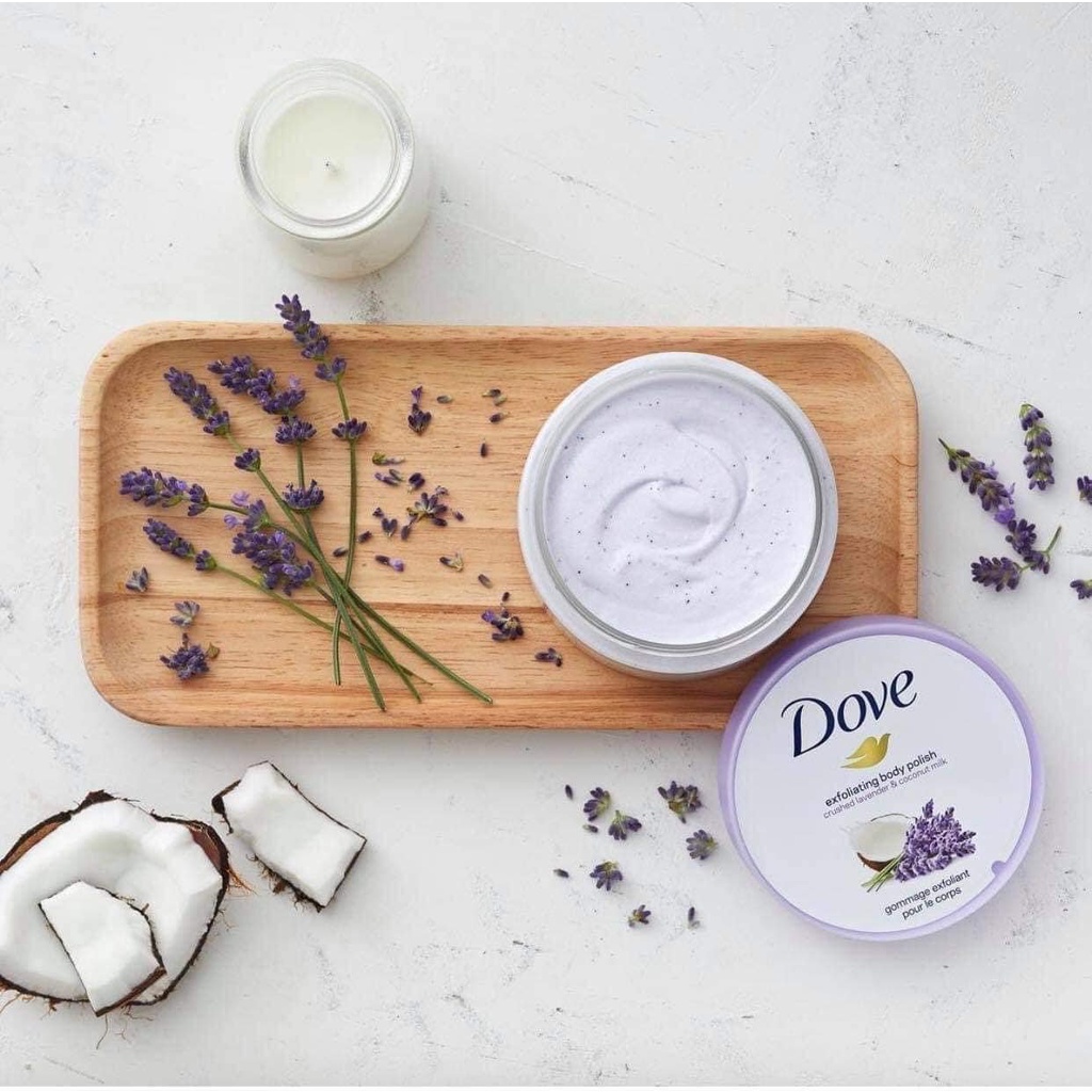 [HCM] Kem Tẩy Tế Bào Chết Toàn Thân Dove Exfoliating Body Polish 298g
