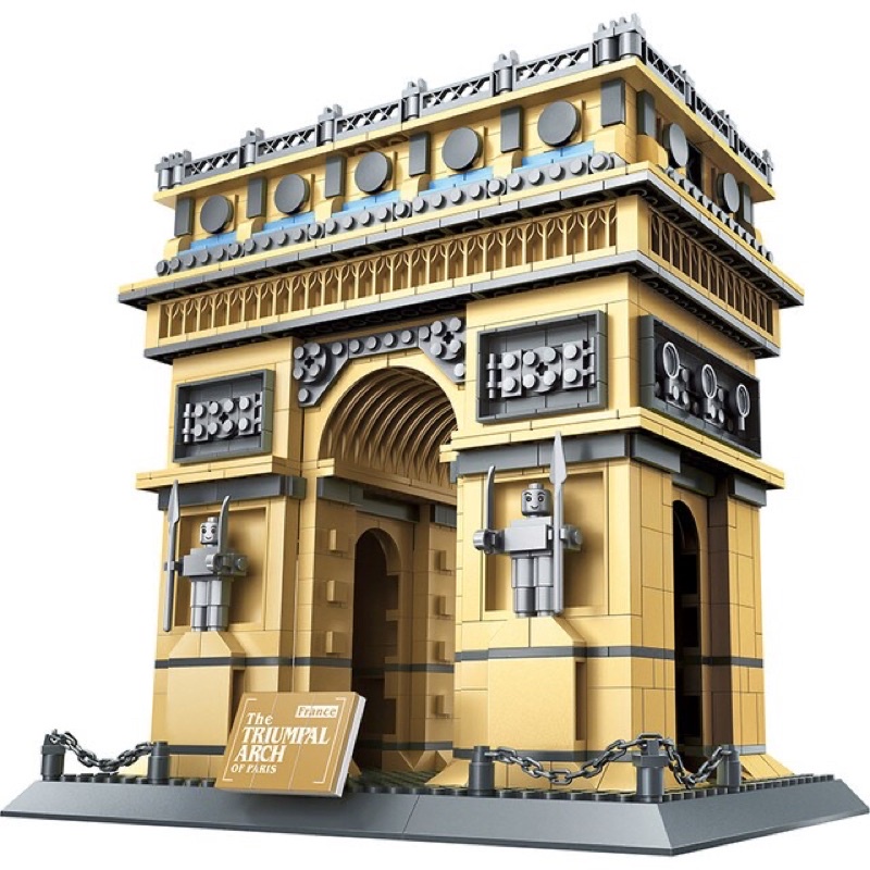 Lego Architecture - Wange 5223 (Xếp Hình Kiến Trúc Khải Hoàn Môn Paris Pháp 1401mảnh)