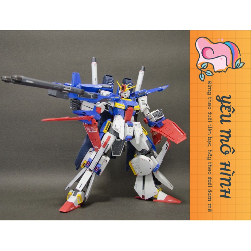 Gundam MG Enhanced ZZ Gundam Ver Ka có kèm Decal nước