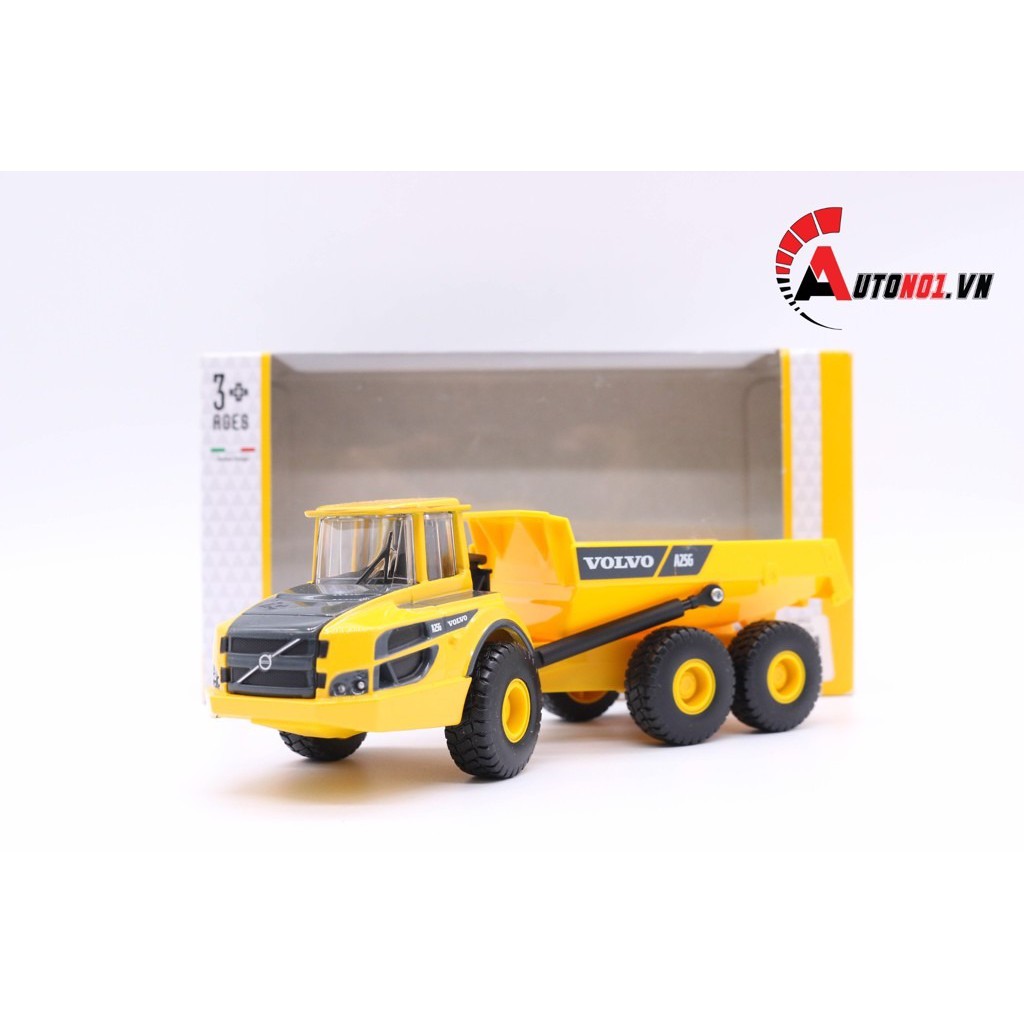 XE MÔ HÌNH ĐỒ CHƠI CÔNG TRÌNH VOLVO A25G ARTICULATED HAULER 1:50 BBURAGO 5244