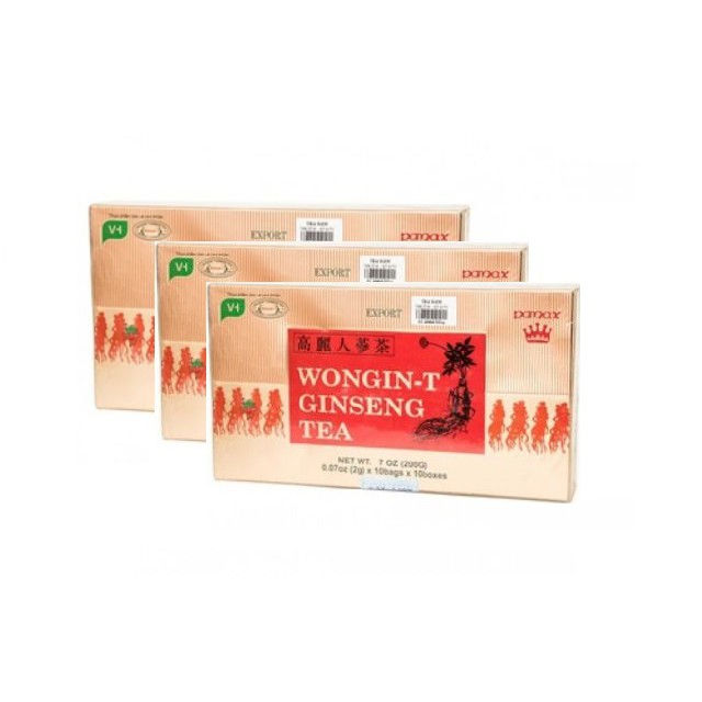 Trà Nhân Sâm Hàn Quốc Wongin T Ginseng Tea (10 hộp x 10 gói x 2g) H215