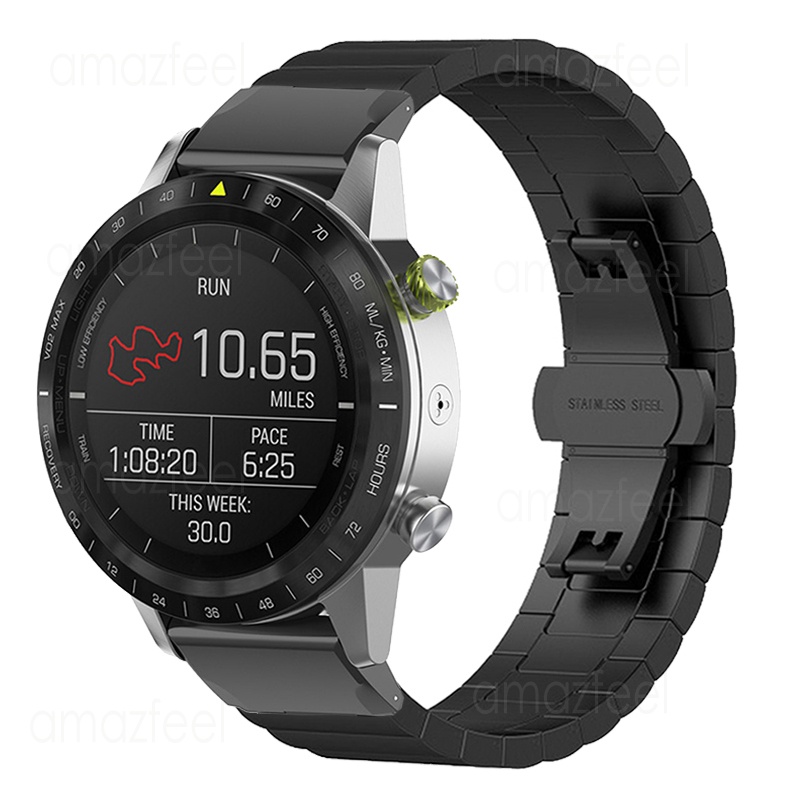 Dây Đeo Kim Loại 20 22 26mm Tháo Gỡ Nhanh Cho Đồng Hồ Thông Minh Garmin Fenix 7 7S 7X 6 6X Pro 5 5X Forerunner 935 945