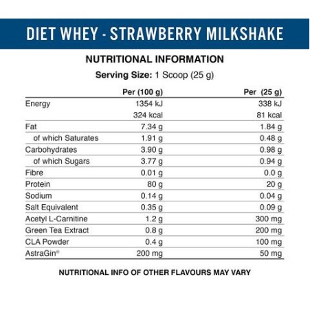 [Giá hủy diệt] [Chính hãng] Applied Nutrition Diet Whey Protein 1000g bổ sung protein, ít calories, ít béo, tăng cơ