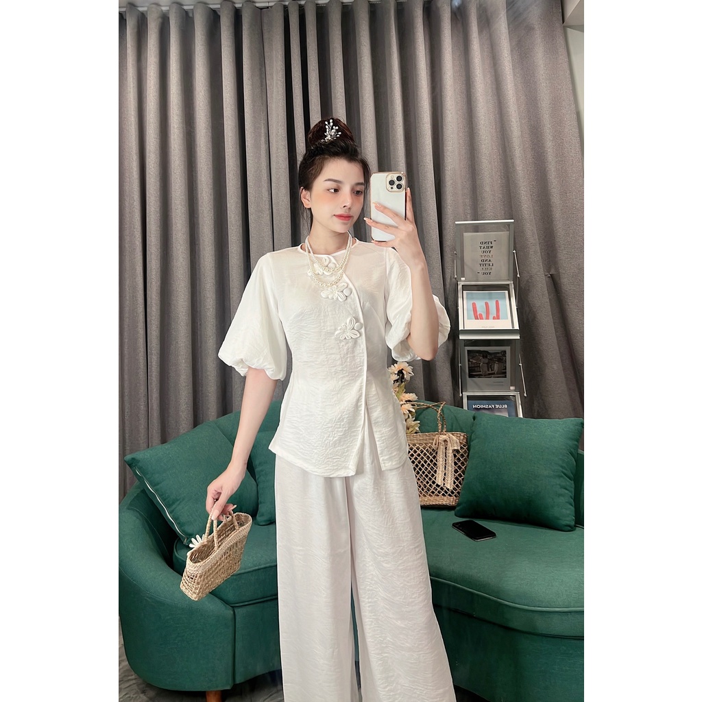 Lụa pháp BA nút bông