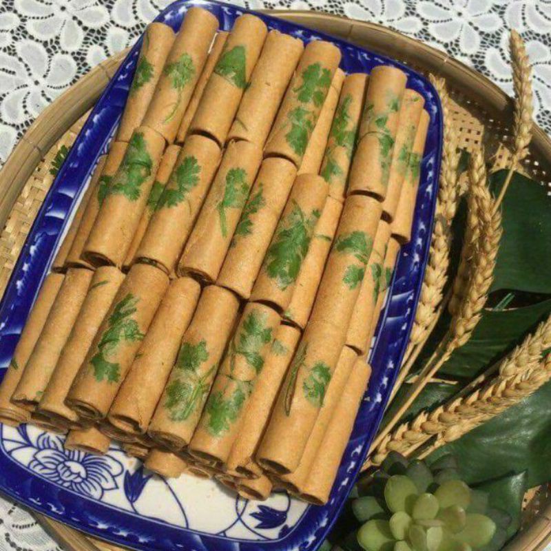 BÁNH ỐNG NGÒ ĐẬU PHỘNG
