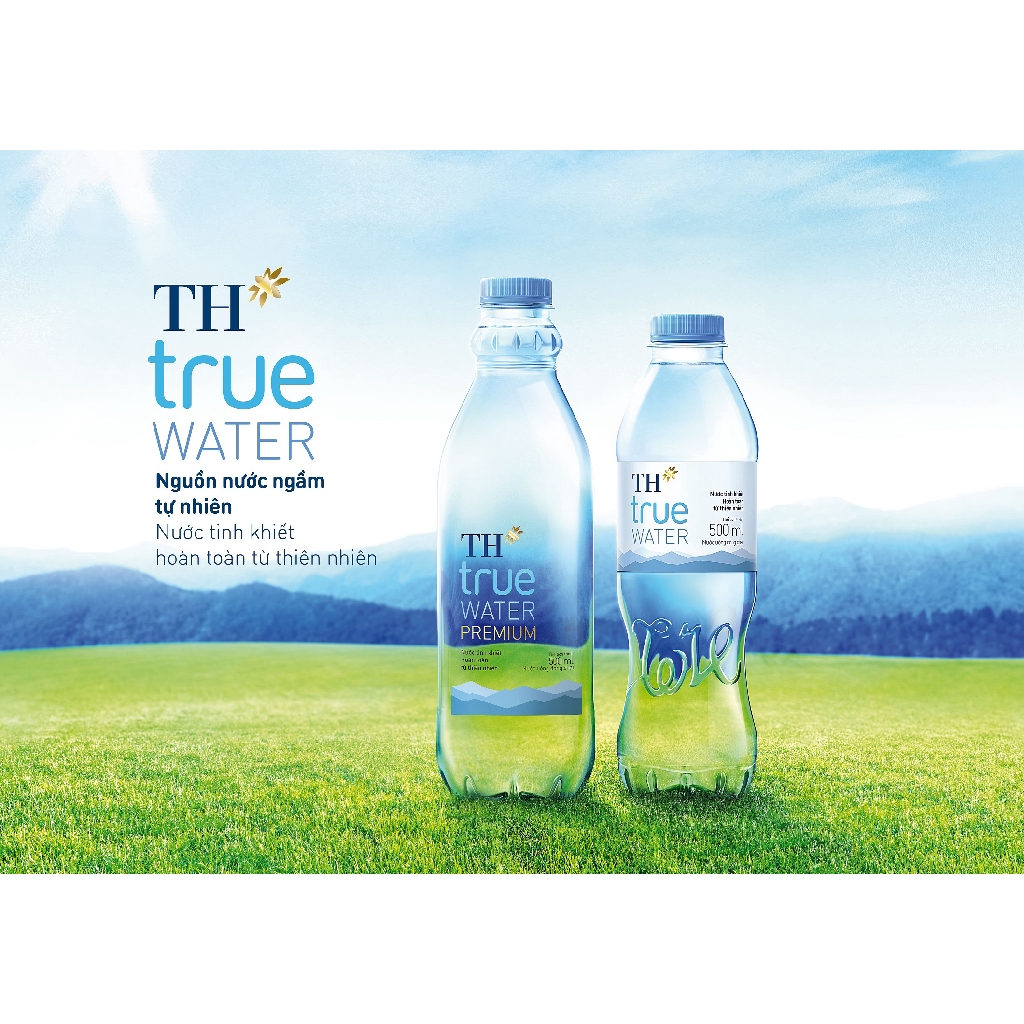 Nước tinh khiết TH True Water 500ml (date 2021)