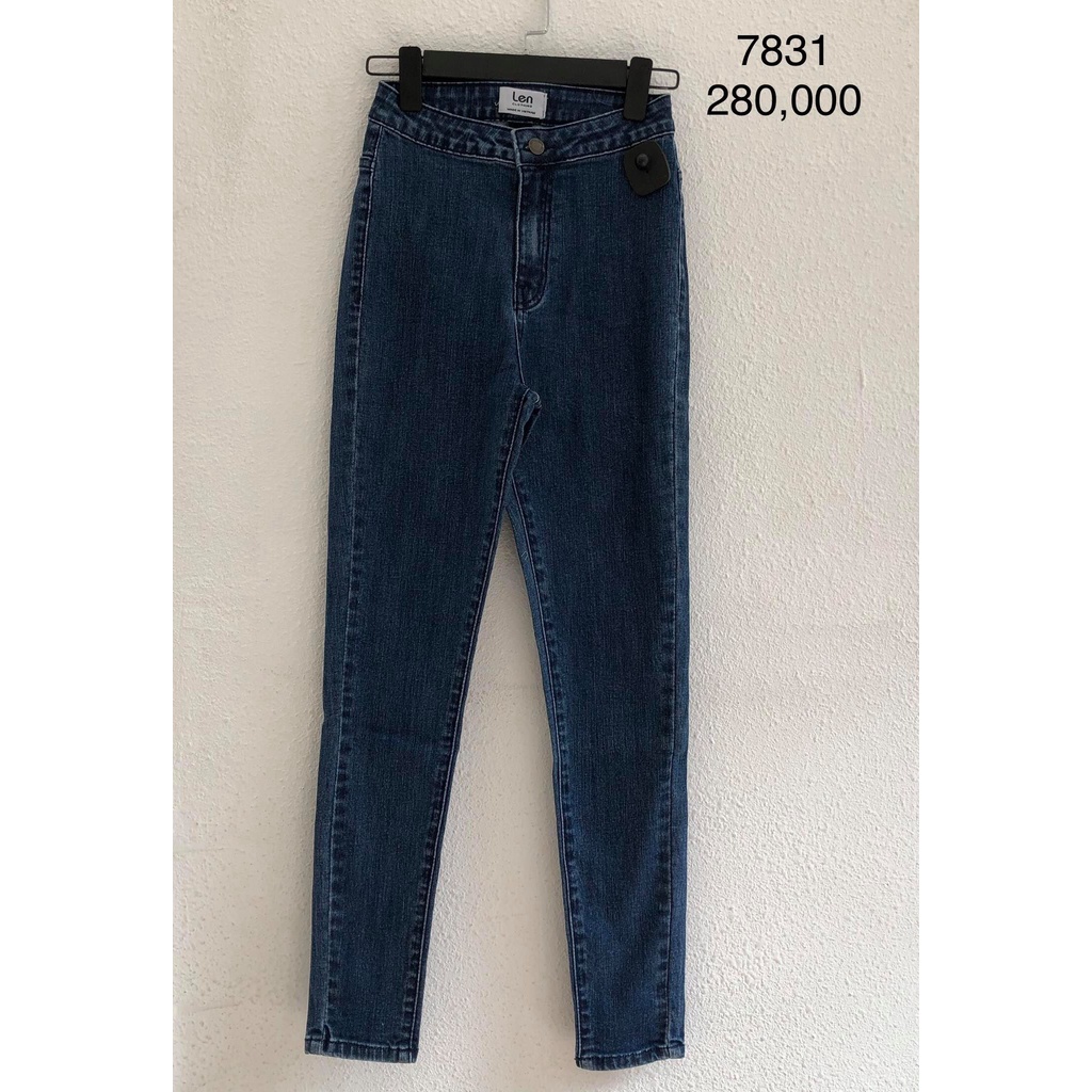 [SALE UP TO 50%] Quần jeans skinny cạp liền LENCLOTHING 7830-7831