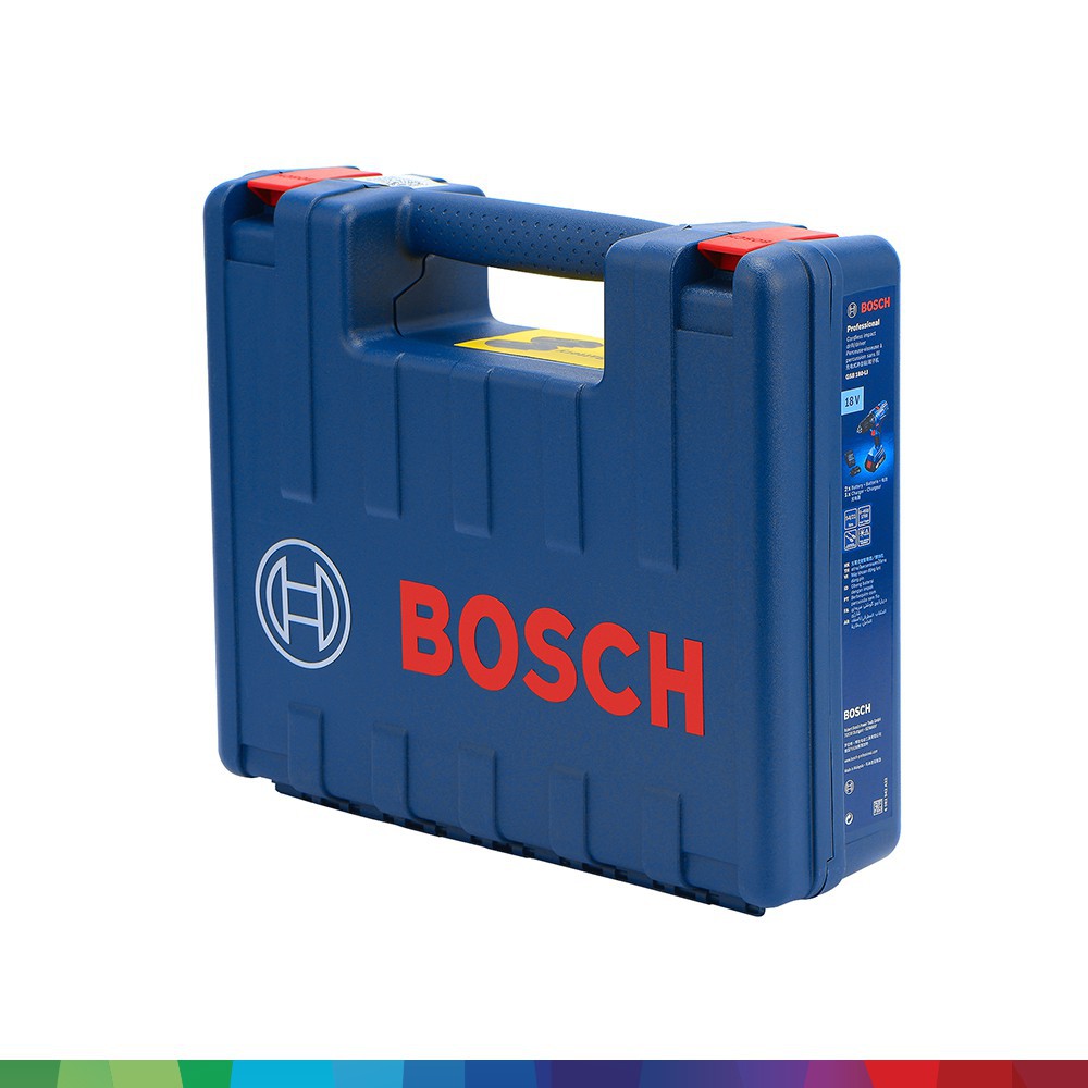 Máy khoan vặn vít dùng pin động lực Bosch GSB 180-LI cùng phụ kiện