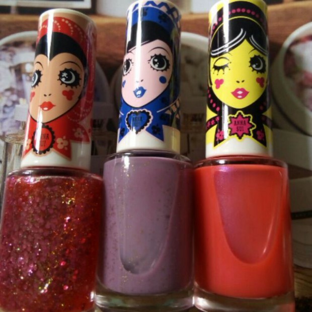 free ship Sơn móng cao cấp Búp Bê Nhật Bản Bền Màu Anna nail Tặng Nước Hoa