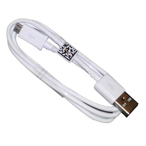 Cáp sạc samsung Cổng Micro Usb dài 1mét dành cho nhiều dòng điện thoại ss, oppo, ..dây trắng