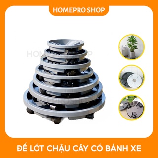 Đế lót chậu cây cảnh, đế di chuyển chậu cây có bánh xe khả năng chịu tải tốt
