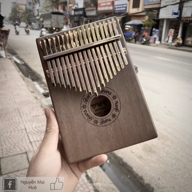 Đàn kalimba BWS 17 phím ( tặng đủ phụ kiện - bao test )