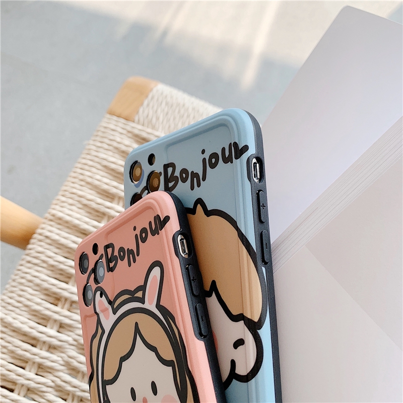 Ốp lưng iphone imd cặp đôi bonjour 5/5s/6/6plus/6s/6splus/7/7plus/8/8plus/x/xr/xs/11/12/pro/max/plus/promax - Awifi U3-7 | BigBuy360 - bigbuy360.vn
