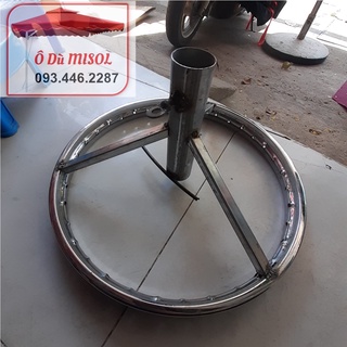 Vỏ chân đế dù ống phi 49 dùng cho dù ống lớn phi42