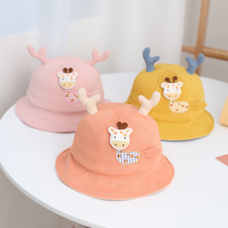 Mũ Tai Bèo In Họa Tiết Hoạt Hình Dễ Thương Thời Trang Xuân Hè Cho Bé Trai / Gái