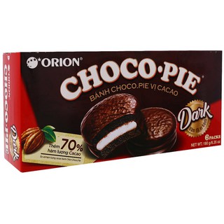 Bánh Chocopie Dark hộp 180g