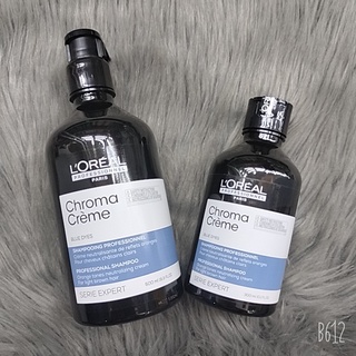 Dầu gội khử cam cực mạnh Loreal  giúp màu luôn tươi sáng Chroma Crème Blue Dyes