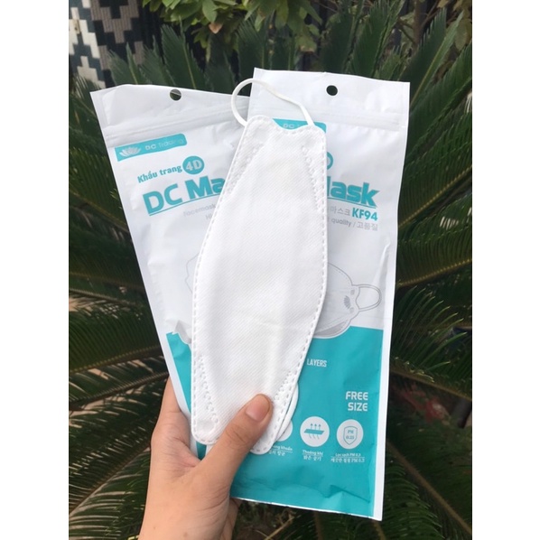 Thùng 300 Cái Khẩu Trang DC Mask KF94 Hàn Quốc