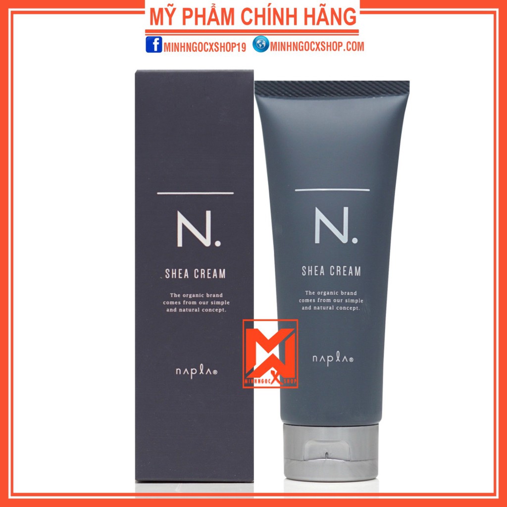 Sáp tạo kiểu giữ nếp NAPLA N. SHEA CREAM 100g chính hãng