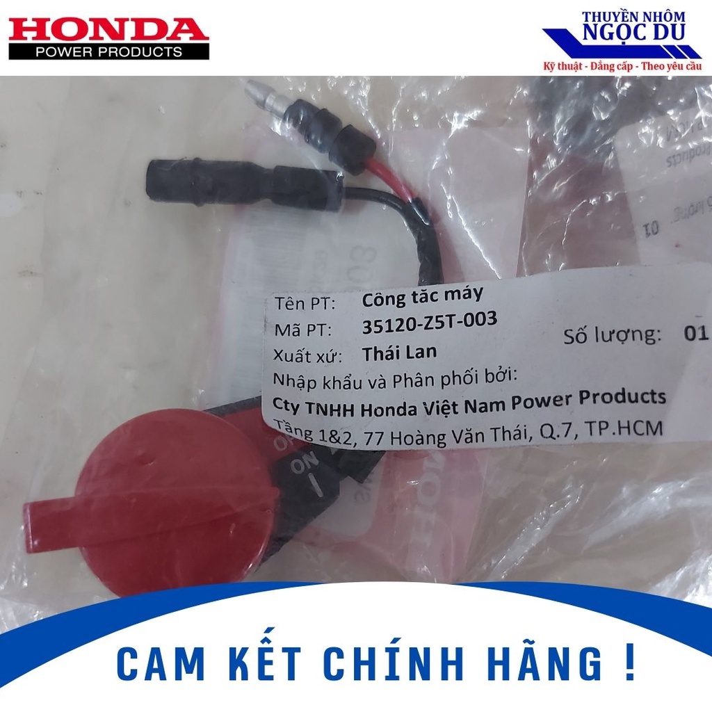 Công Tắc Máy HONDA GX 270, GX390, Dùng Cho Động Cơ Xăng HONDA GX270, GX390, 35120-Z5T-003 , Chạy Thuyền, Chạy Xuồng