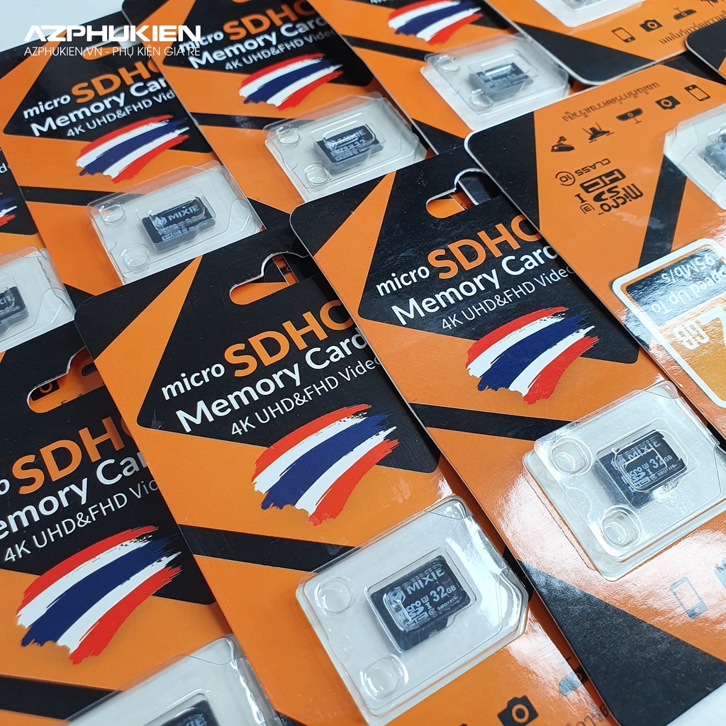 Thẻ nhớ Micro sd 32gb chuyên dùng cho camera wifi - Hàng chính hãng Mixie - Bảo hành 36 tháng