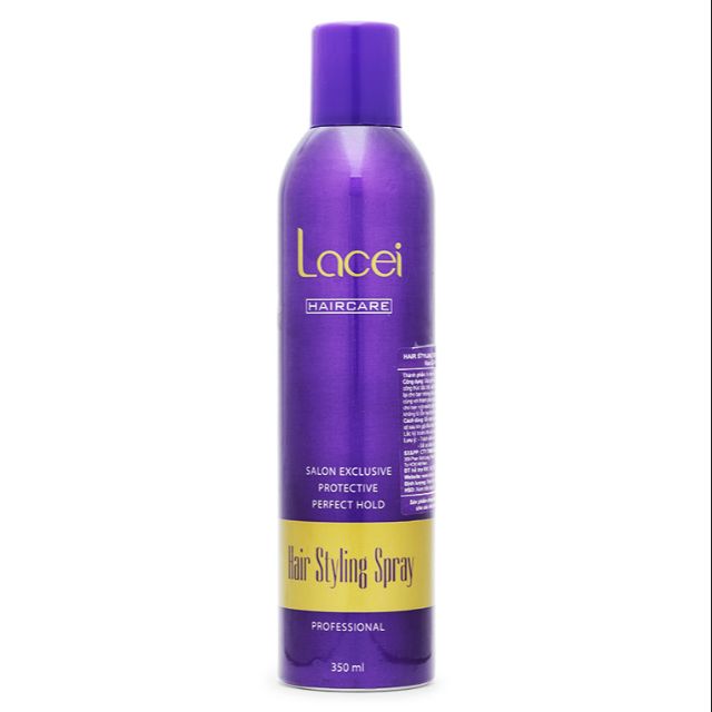 Keo xịt tóc Lacei Hair Styling Spray (keo cứng) 350ml