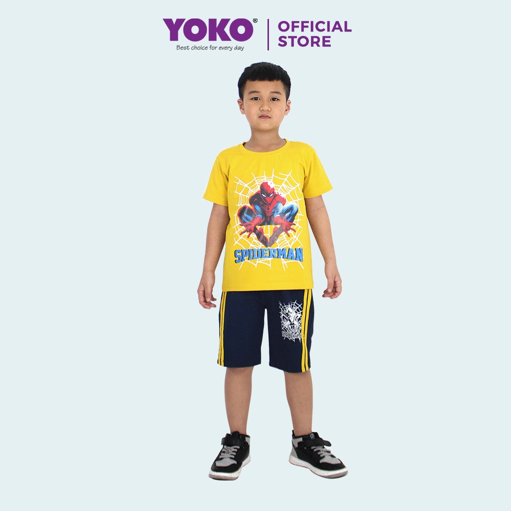 Bộ Quần Áo Thun Tay Ngắn Bé Trai (6-9 Tuổi) YOKO KID'S FASHION 21044T