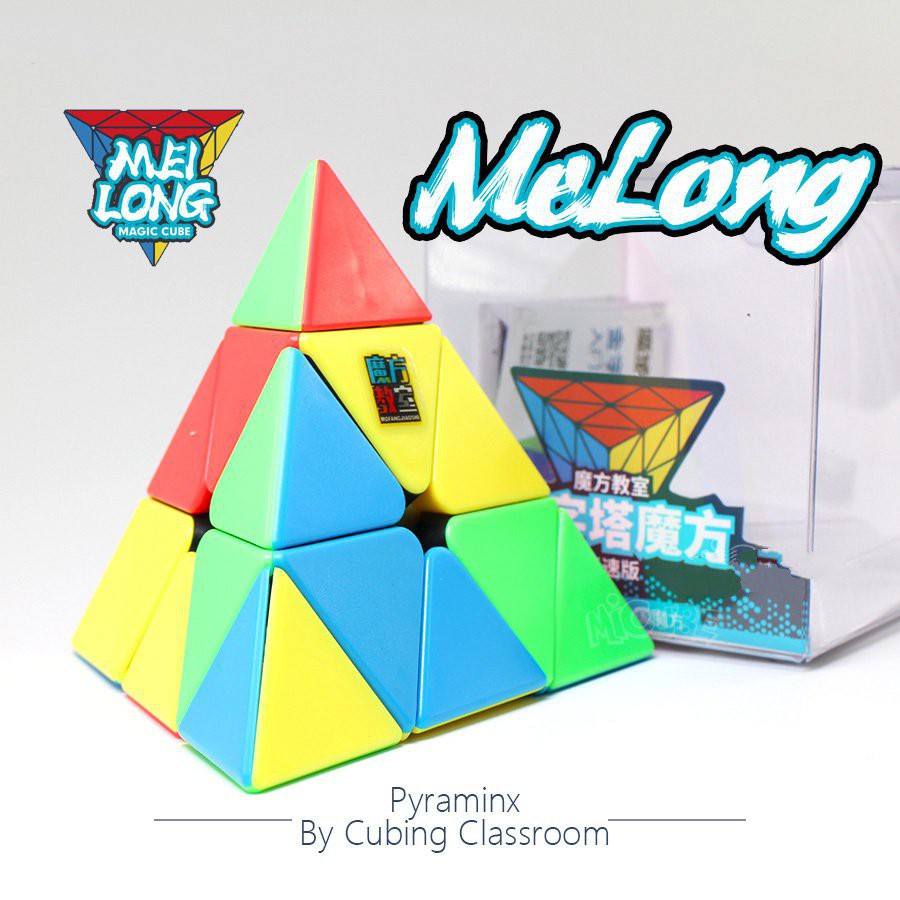 Rubik Biến Thể 4 Mặt MoYu MFJS MeiLong Pyraminx Rubik Tam Giác