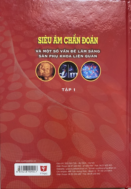 Sách - Siêu âm chẩn đoán và một số vấn đề lâm sàng sản phụ khoa liên quan Tập 1