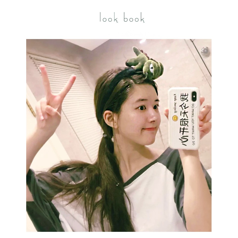(bản gọng đen) BỜM TÓC KHỦNG LONG cài buộc tóc dễ thương phong cách Hàn Quốc
