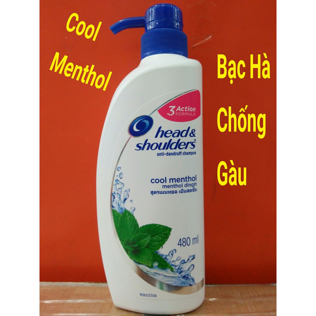 Dầu gội Head shoulders thái 480 ml