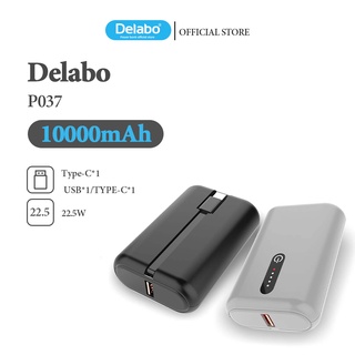 Sạc dự phòng delabo p037-10 10000mah pd 22.5w
